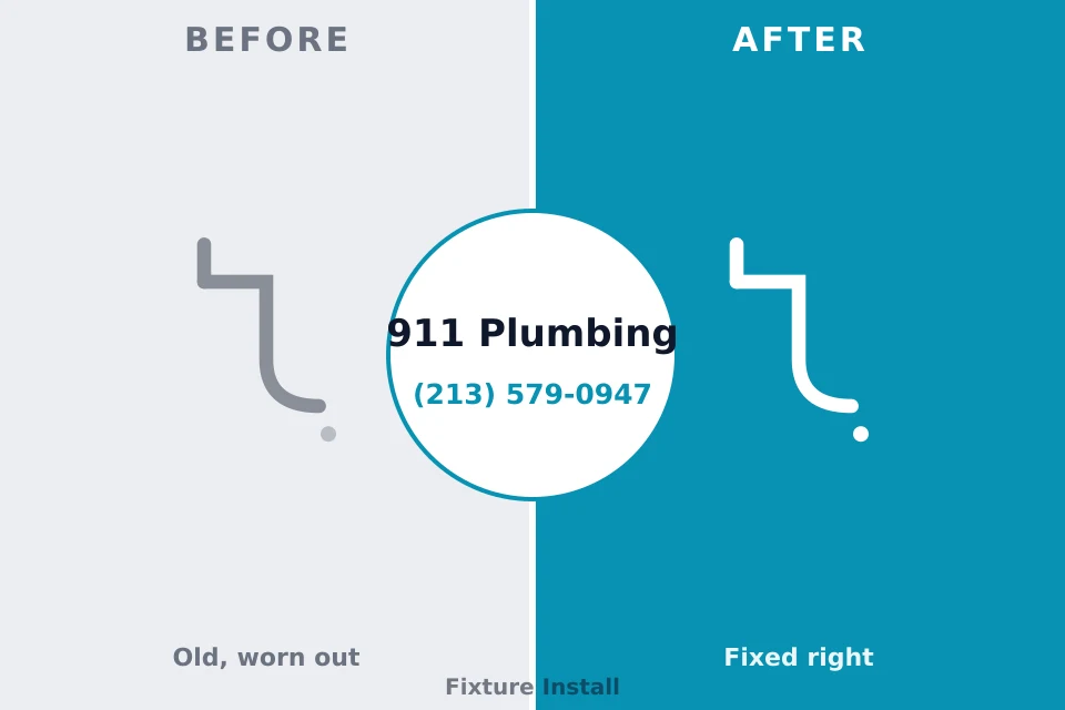 Before and after: plumbing repair Las Quintas Fronterizas, TX